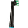 Oral-B Pro Cross Action Cabezales Negros, Pack de 4 unidades